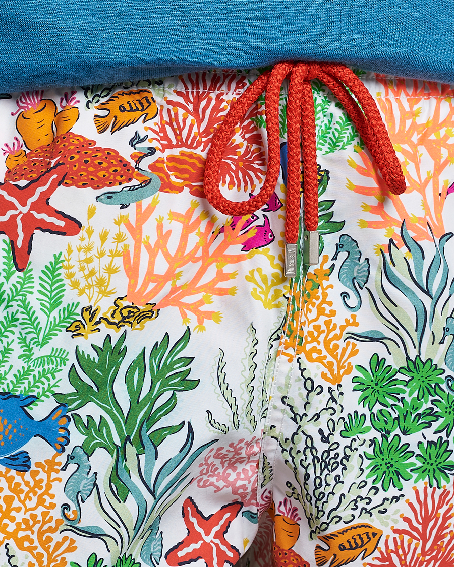 Herren | Badehosen | Vilebrequin | Moorea Swimshorts Blanc