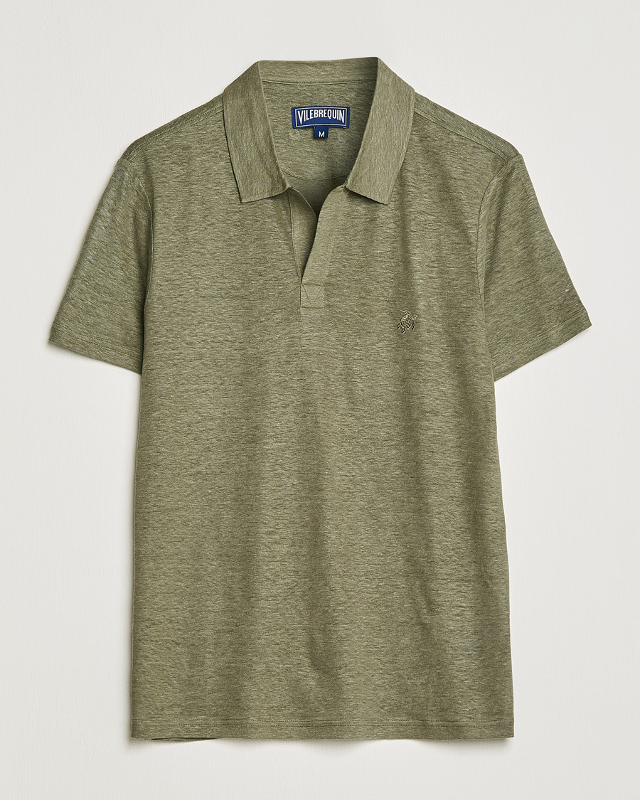 Herren | Poloshirts | Vilebrequin | Jersey Linen Polo Olivier