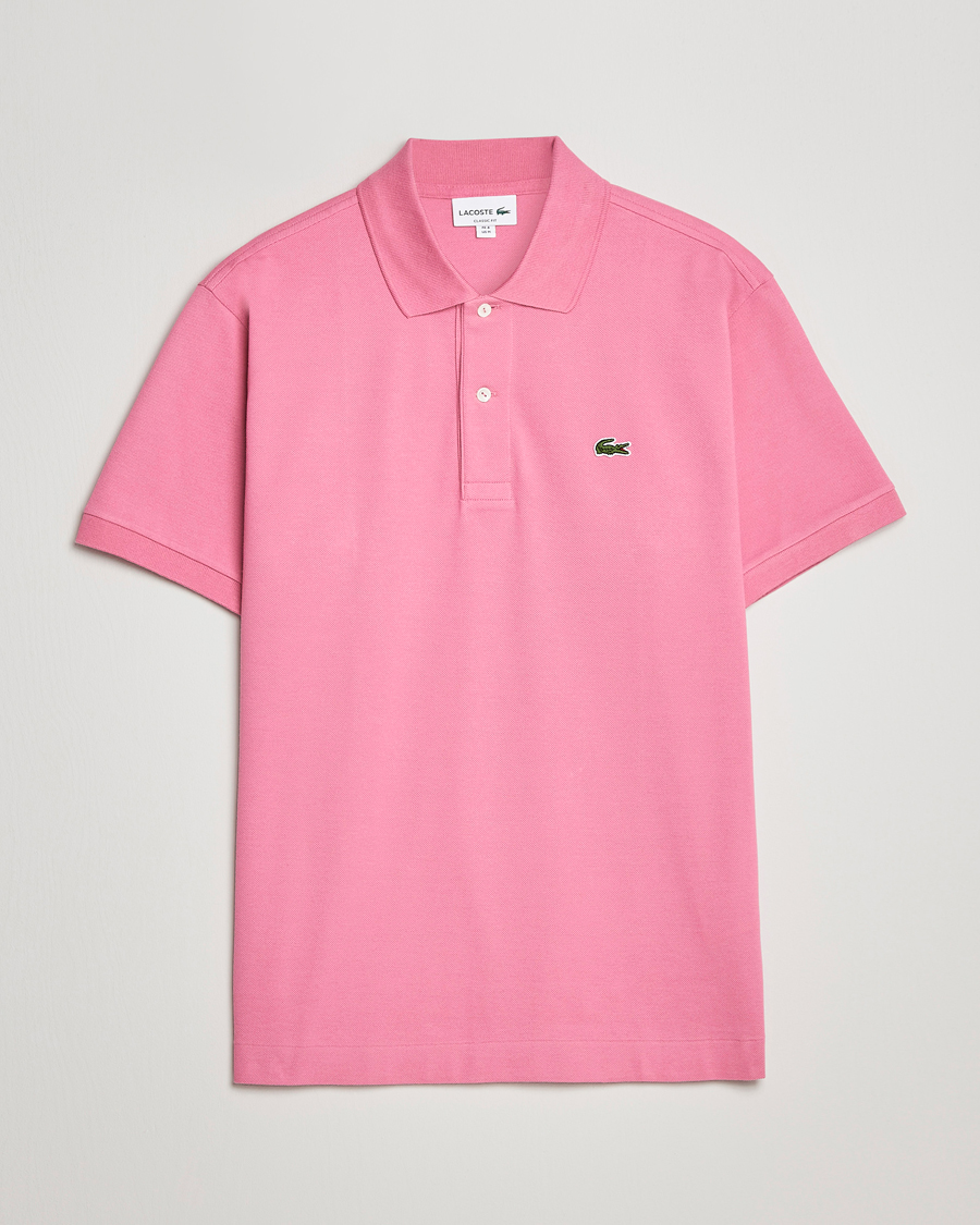 Herren | Poloshirts | Lacoste | Original Polo Piké Reseda Pink