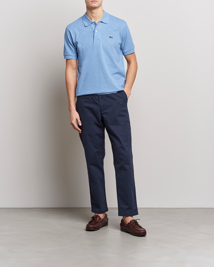 Herren | Poloshirts | Lacoste | Original Melange Polo Piké Heather Thermal