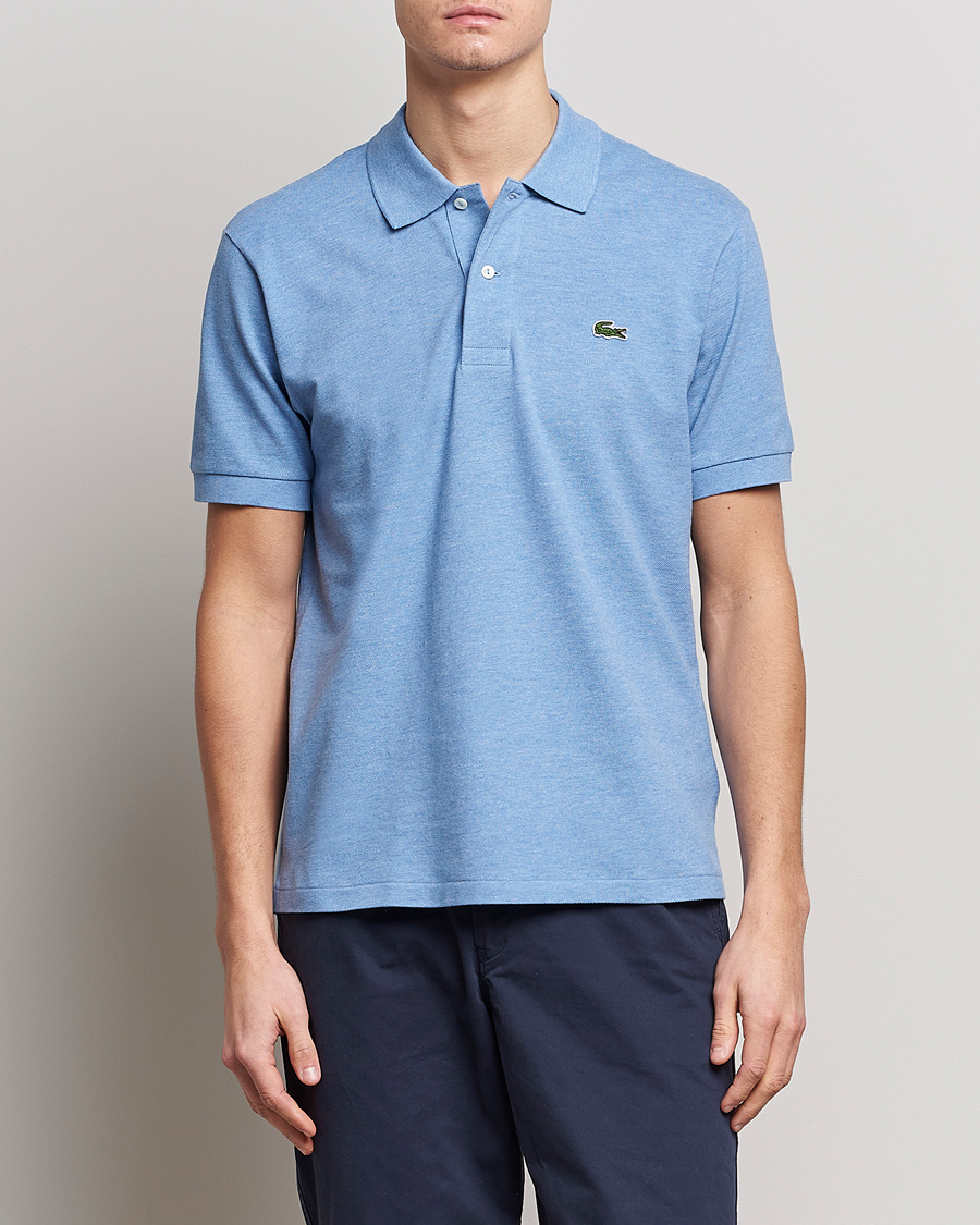 Herren | Poloshirts | Lacoste | Original Melange Polo Piké Heather Thermal