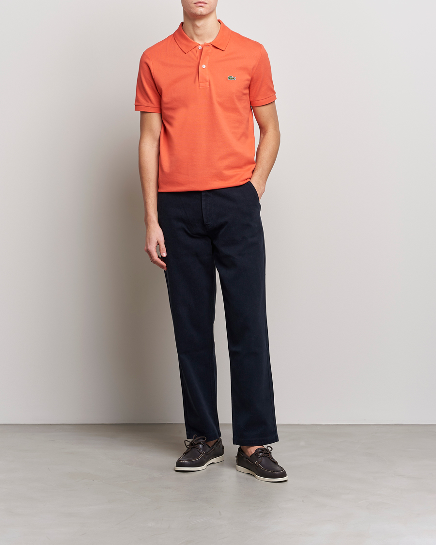 Herren | Poloshirts | Lacoste | Slim Fit Polo Piké Watermelon
