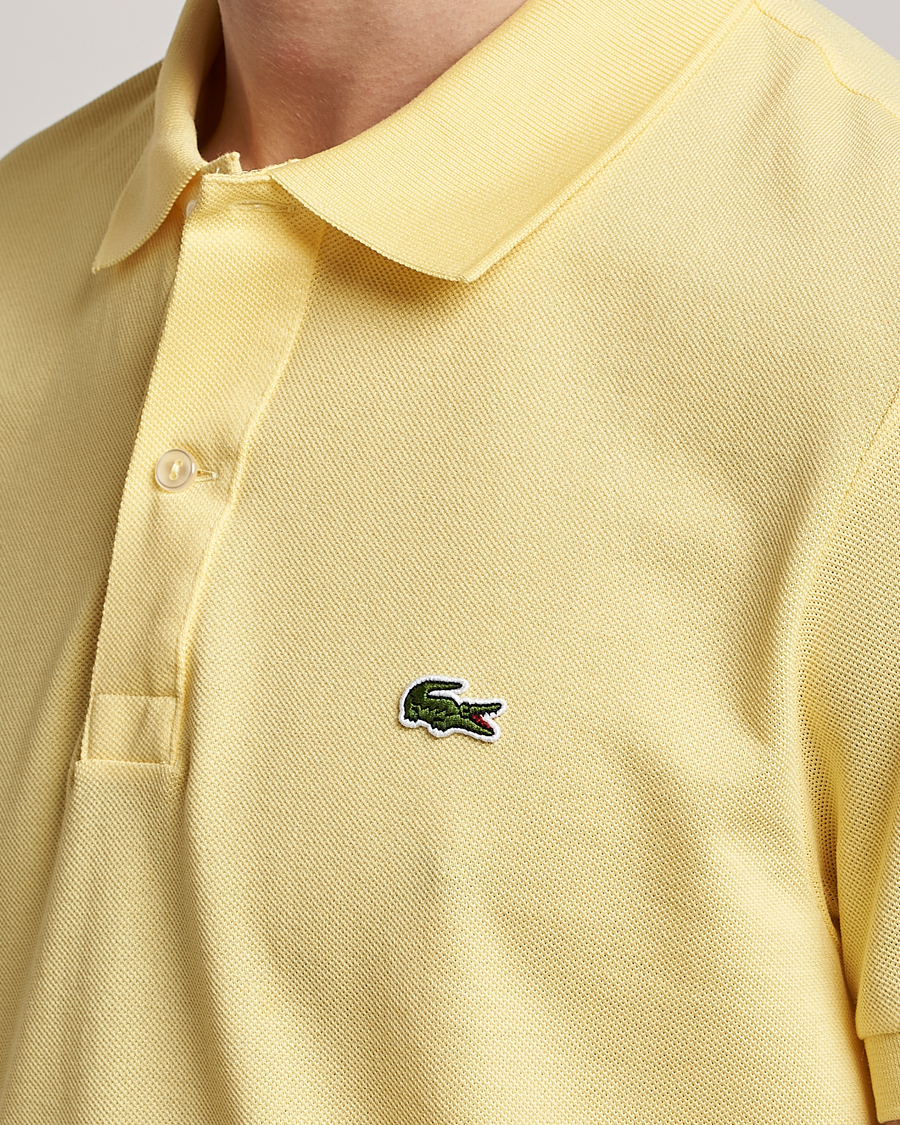 Herren | Poloshirts | Lacoste | Slim Fit Polo Piké Yellow