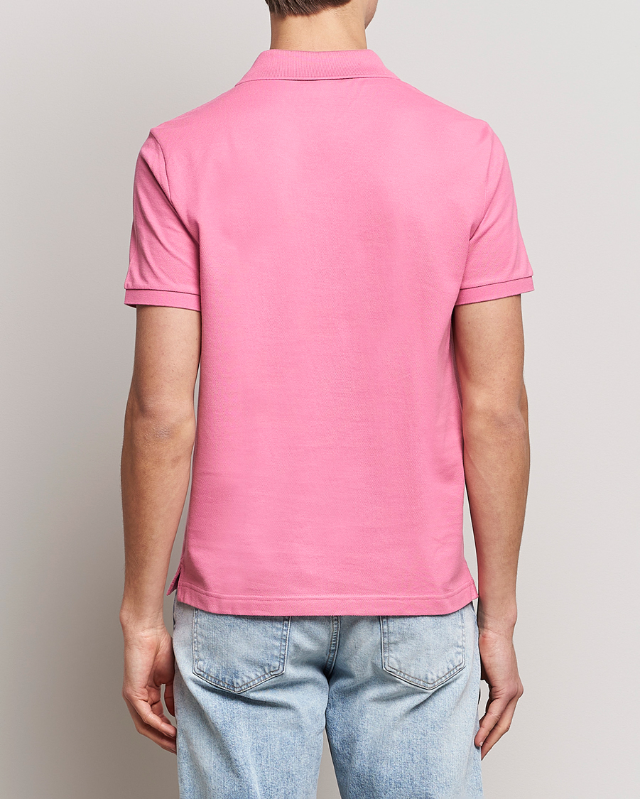 Herren | Poloshirts | Lacoste | Slim Fit Polo Piké Reseda Pink