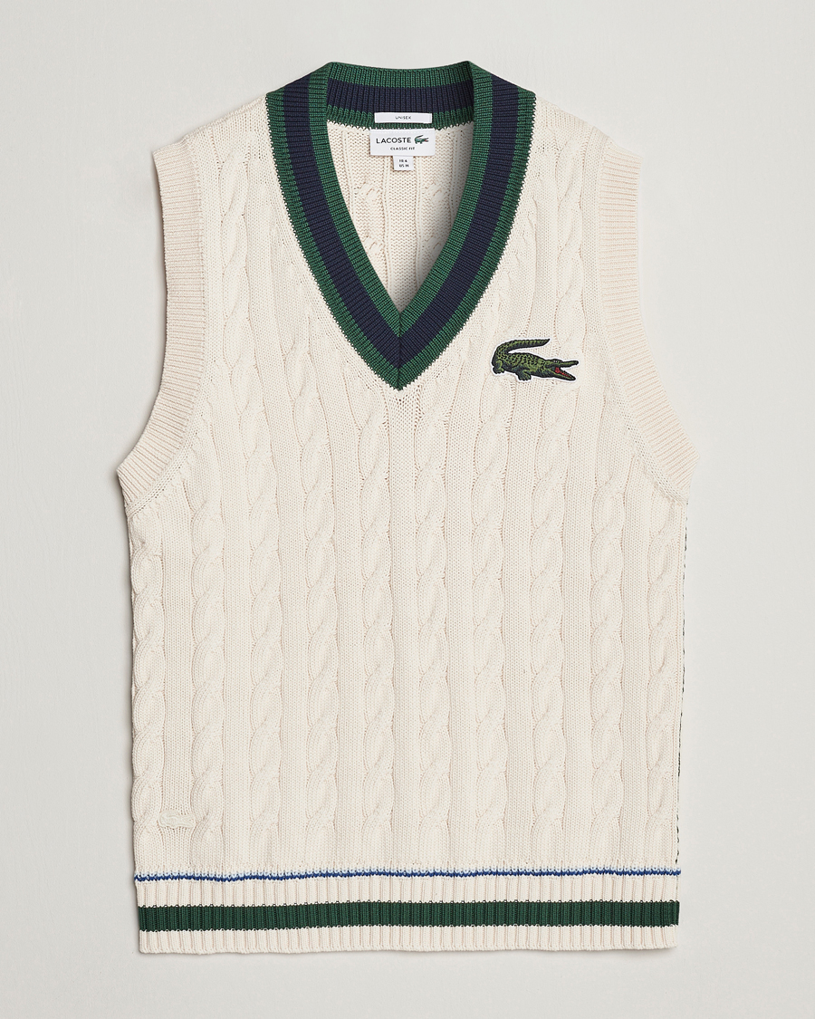 Herren | Pullover | Lacoste | Contrast V-Neck Vest Lapland