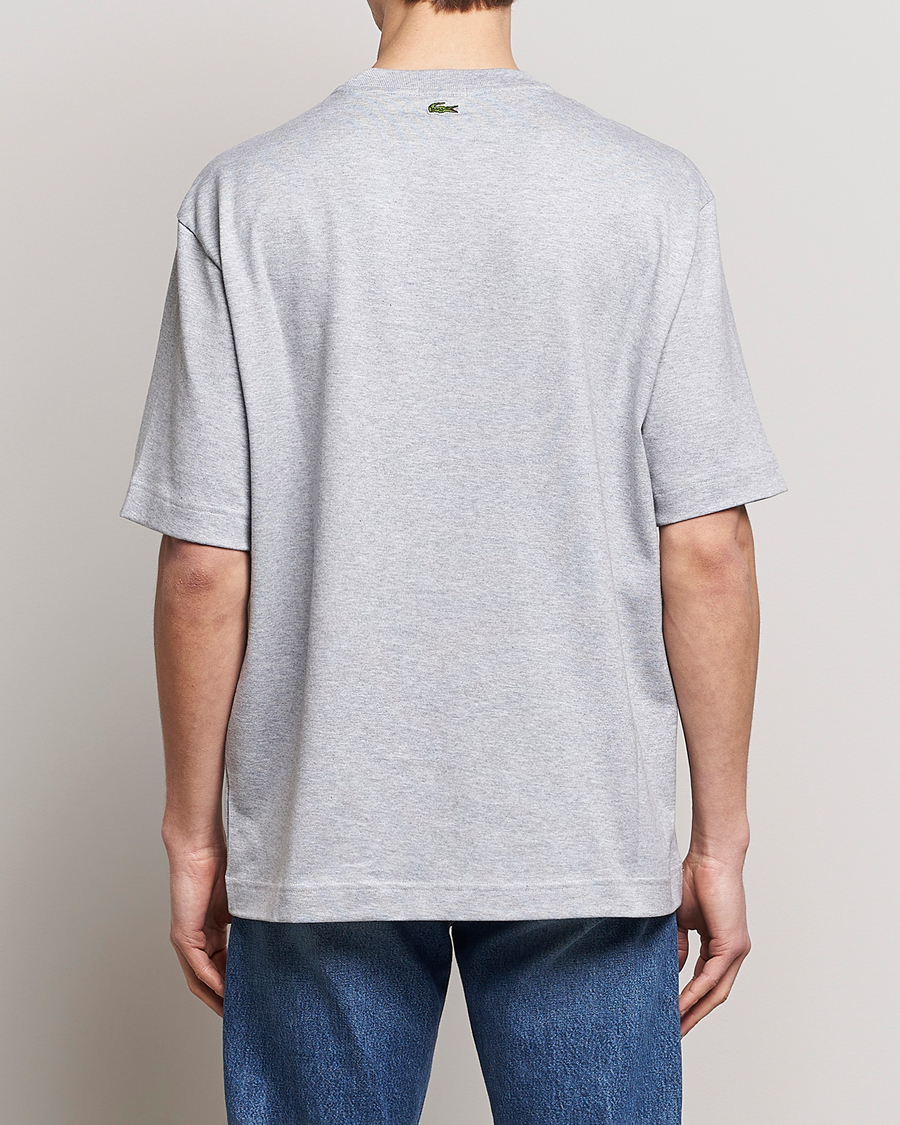 Herren | T-Shirts | Lacoste | Loose Fit T-Shirt Silver Chine