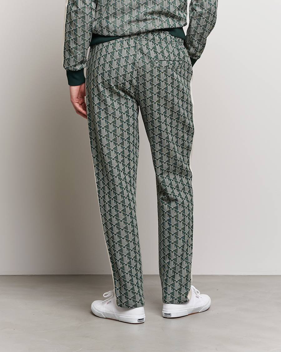 Herren | Hosen | Lacoste | Monogram Trackpant Green/Wood Shaving