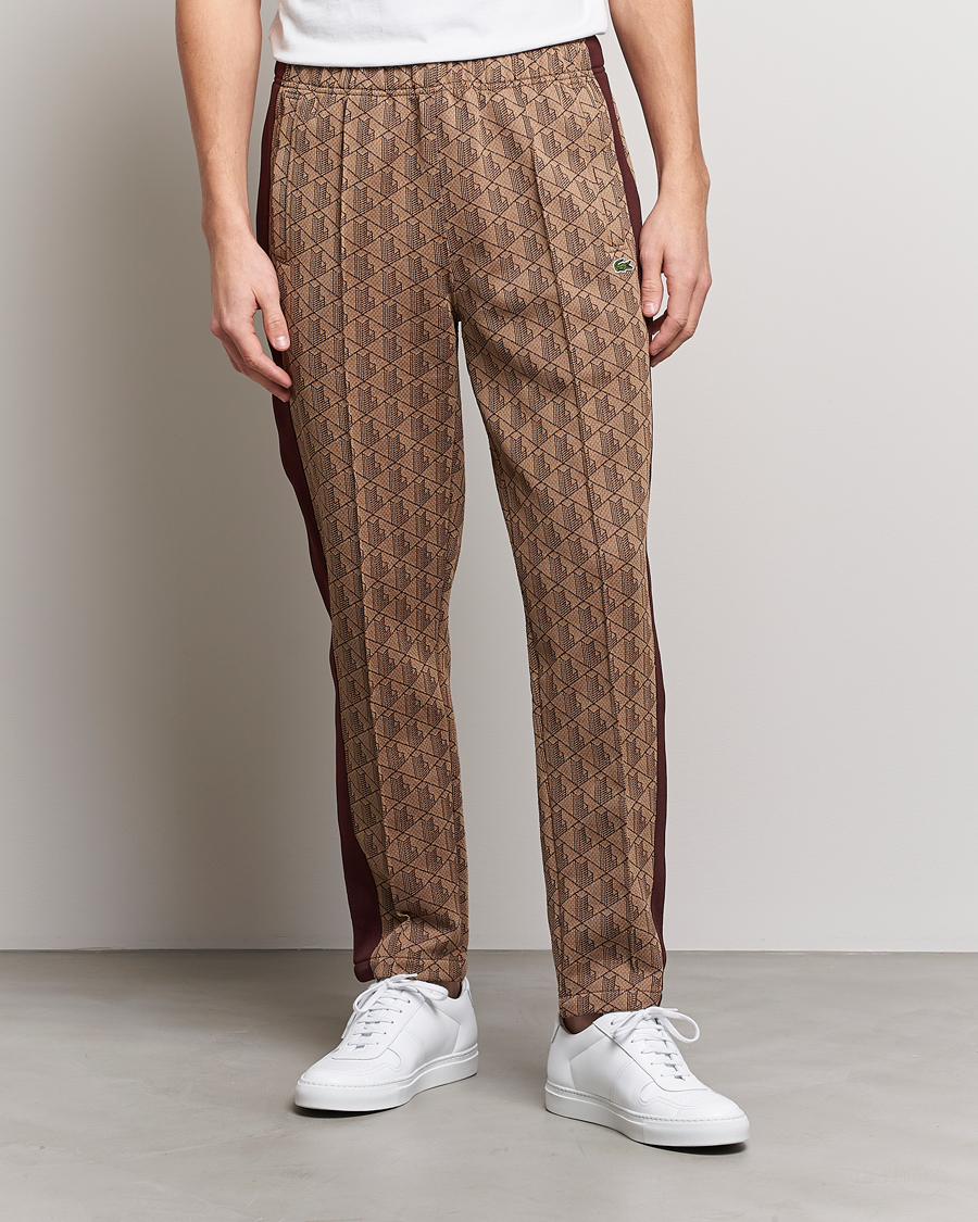 Herren | Hosen | Lacoste | Monogram Trackpant Viennese/Expresso