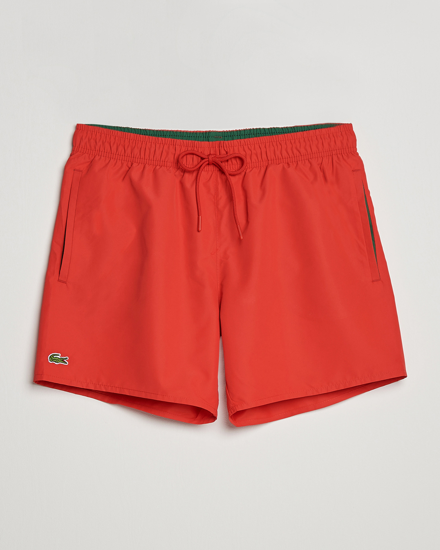 Herren | Badehosen | Lacoste | Bathingtrunks Red