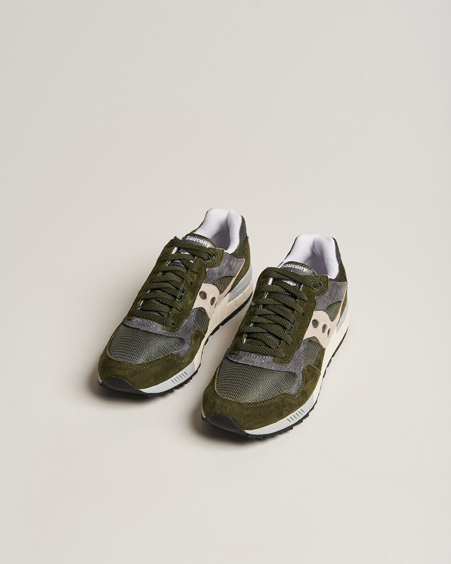 Herren | Saucony Shadow 5000 Sneaker Green/Grey | Saucony | Shadow 5000 Sneaker Green/Grey