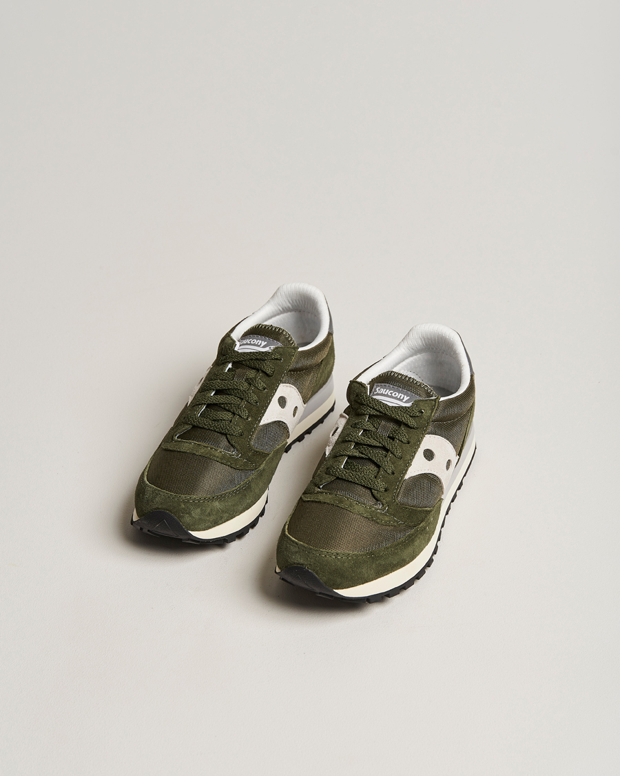 Herren | Saucony Jazz 81 Sneaker Green/Silver | Saucony | Jazz 81 Sneaker Green/Silver