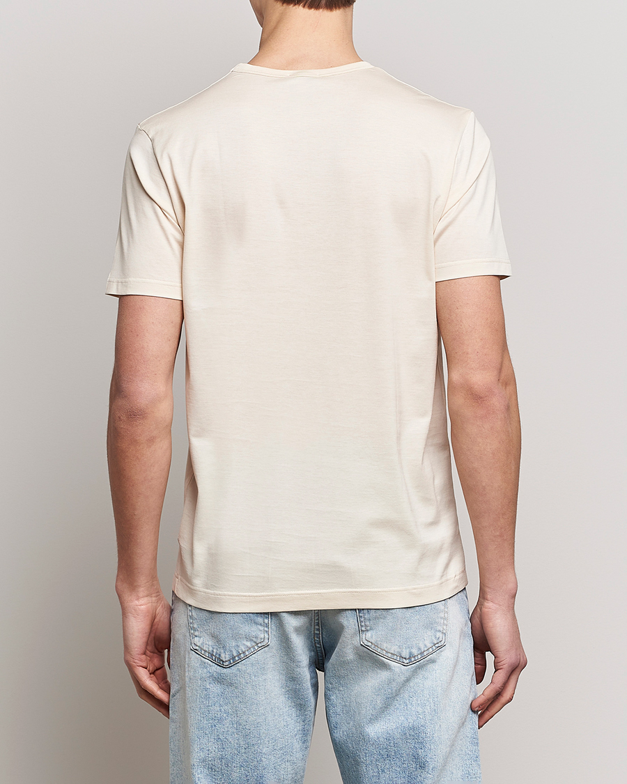 Herren | T-Shirts | Sunspel | Crew Neck Cotton Tee Undyed