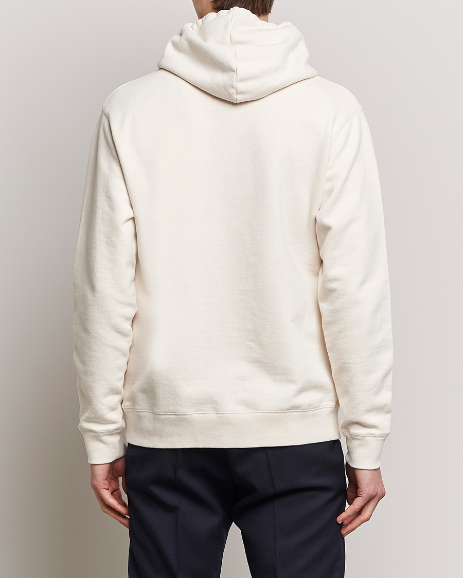 Herren | Pullover | Sunspel | Loopback Hoodie Undyed