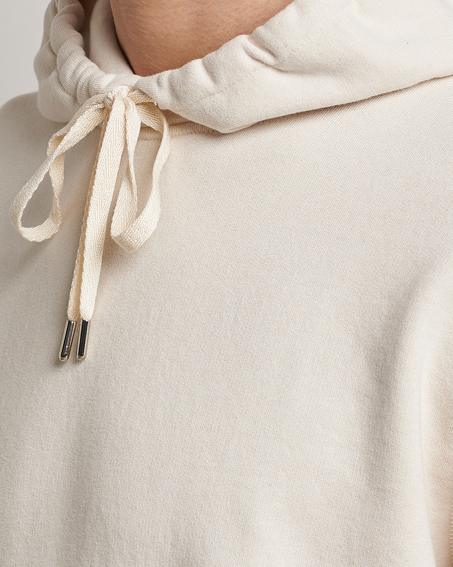 Herren | Pullover | Sunspel | Loopback Hoodie Undyed