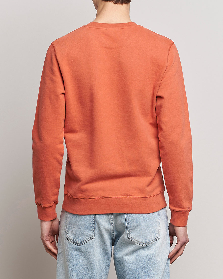 Herren | Pullover | Sunspel | Loopback Sweatshirt Burnt Sienna