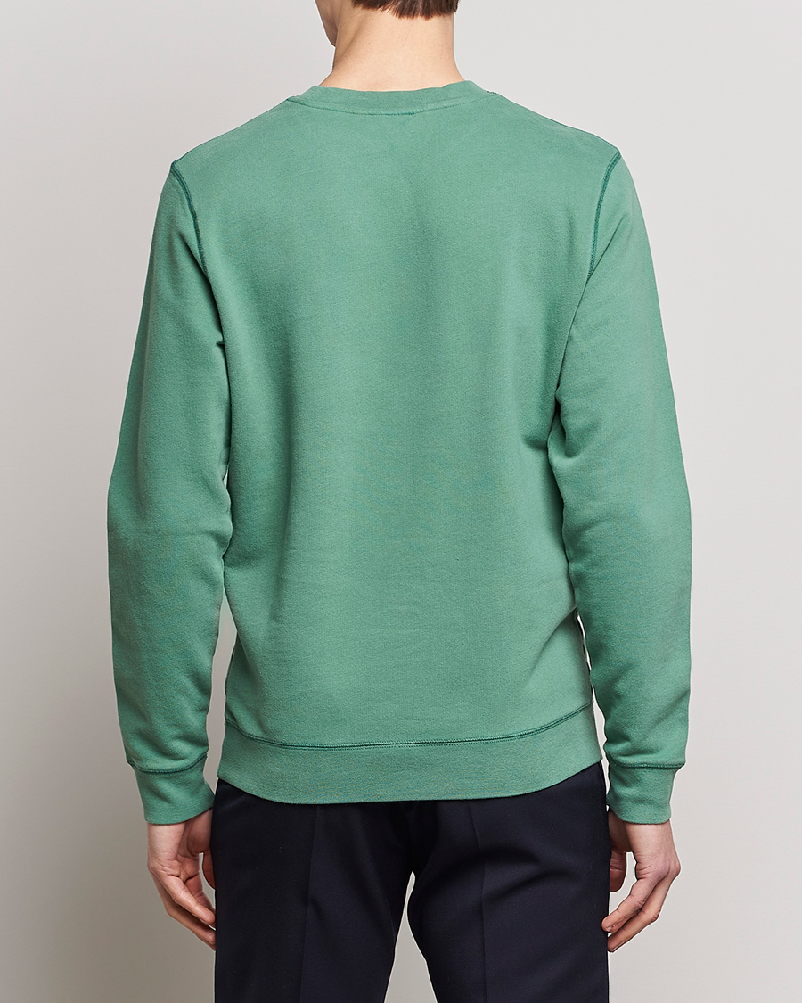 Herren | Pullover | Sunspel | Loopback Sweatshirt Thyme