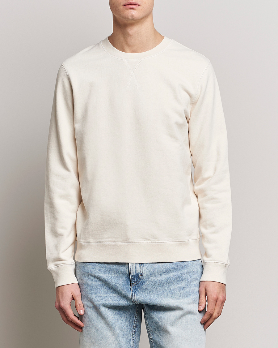 Herren | Pullover | Sunspel | Loopback Sweatshirt Undyed