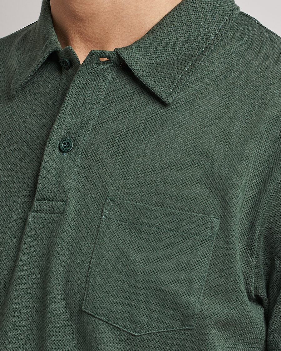 Herren | Poloshirts | Sunspel | Riviera Polo Shirt Dark Green