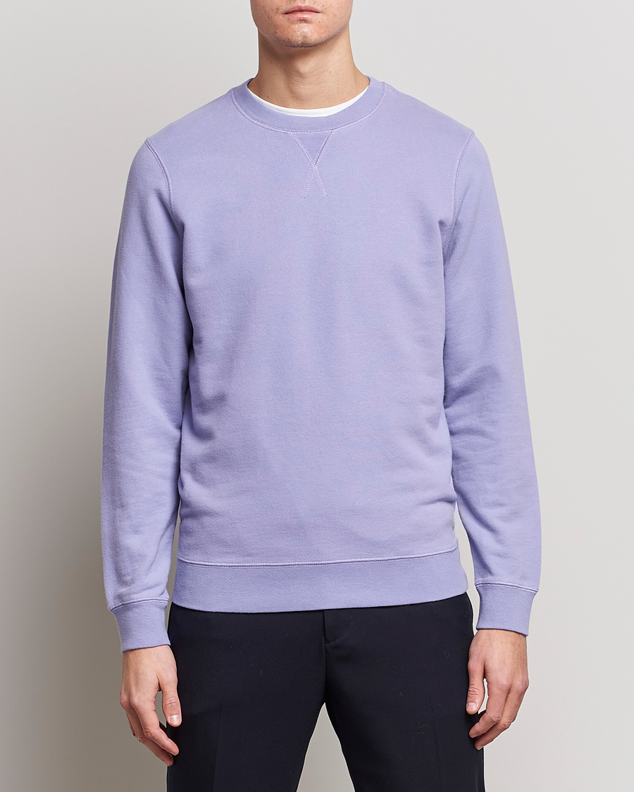 Herren | Pullover | Sunspel | Loopback Sweatshirt Heather