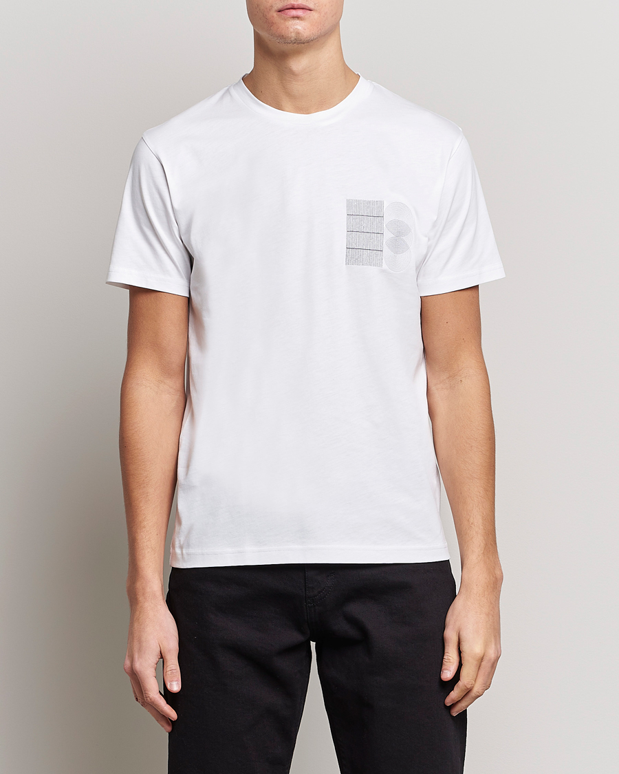 Herren | T-Shirts | Sunspel | Craig Ward Colab Riviera T-Shirt White