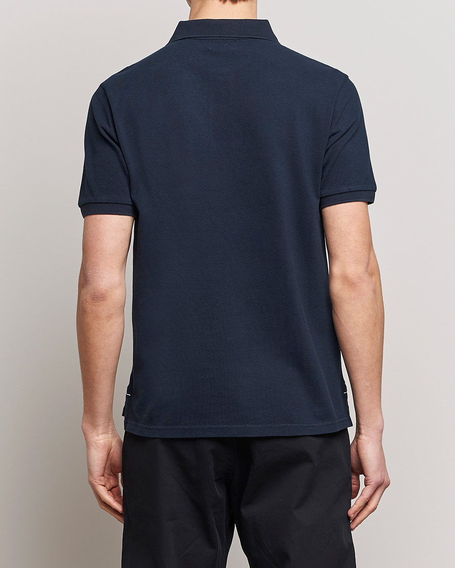 Herren | Poloshirts | Woolrich | Classic American Polo Melton Blue