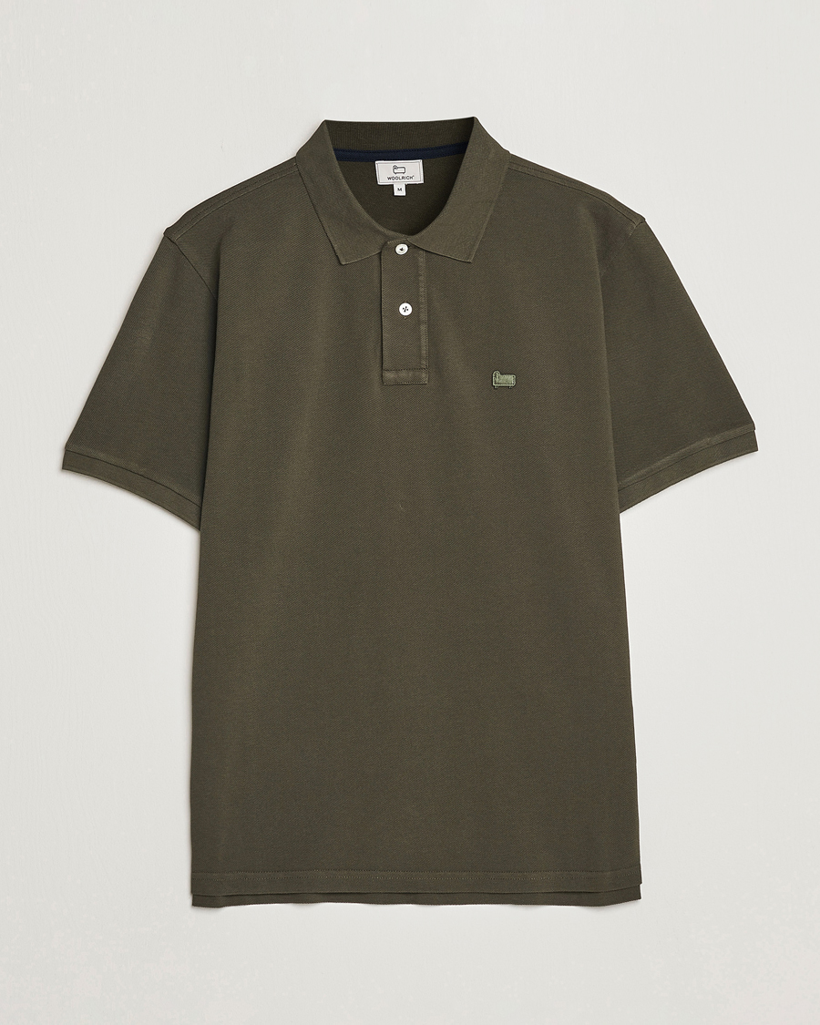 Herren | Poloshirts | Woolrich | Classic American Polo Dark Green