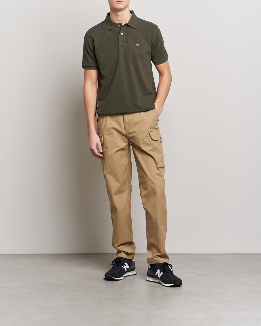 Herren | Poloshirts | Woolrich | Classic American Polo Dark Green