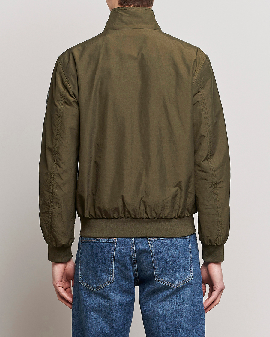 Herren | Jacken | Woolrich | Cruiser Eco Cotton Bomber Jacket Dark Green