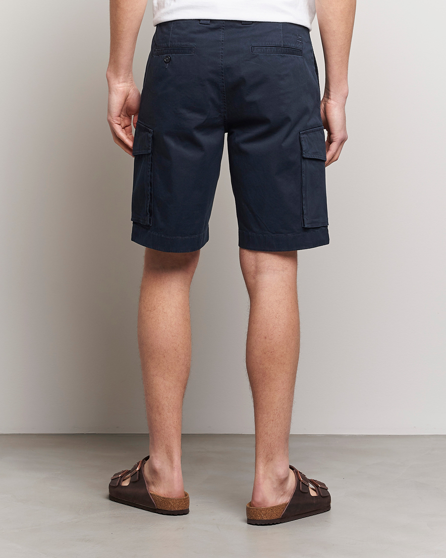 Herren | Shorts | Woolrich | Classic Cargo Shorts Melton Blue
