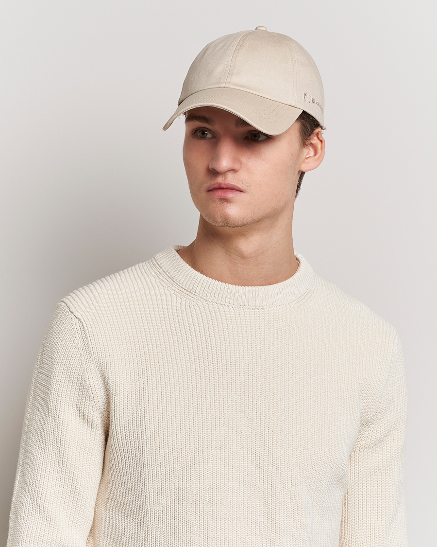 Herren | Woolrich Logo Baseball Cap Beach Sand | Woolrich | Logo Baseball Cap Beach Sand