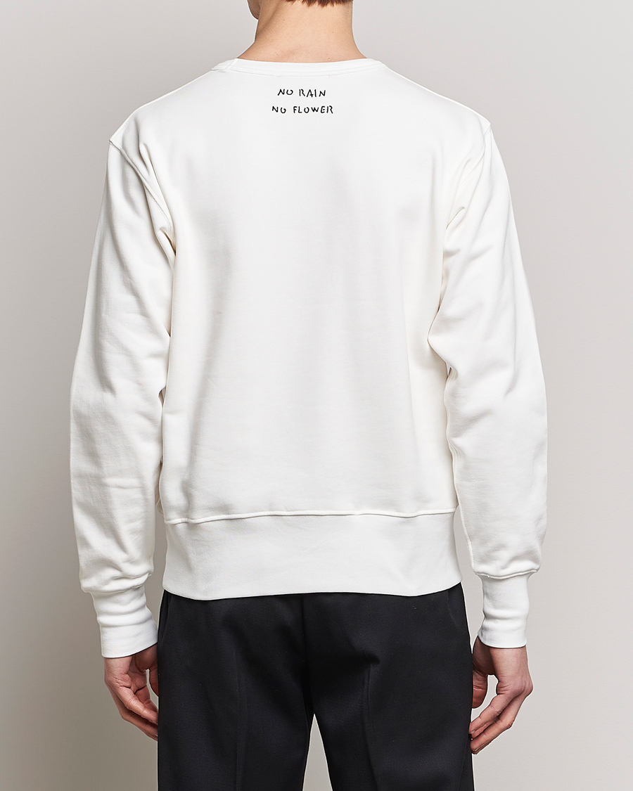 Herren | Pullover | Lardini | Cotton Embroidery Logo Sweatshirt White