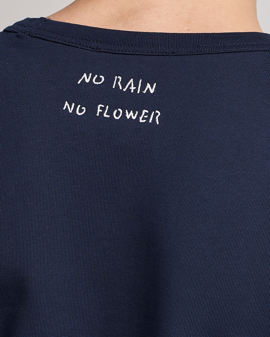 Herren | Pullover | Lardini | Cotton Embroidery Logo Sweatshirt Navy