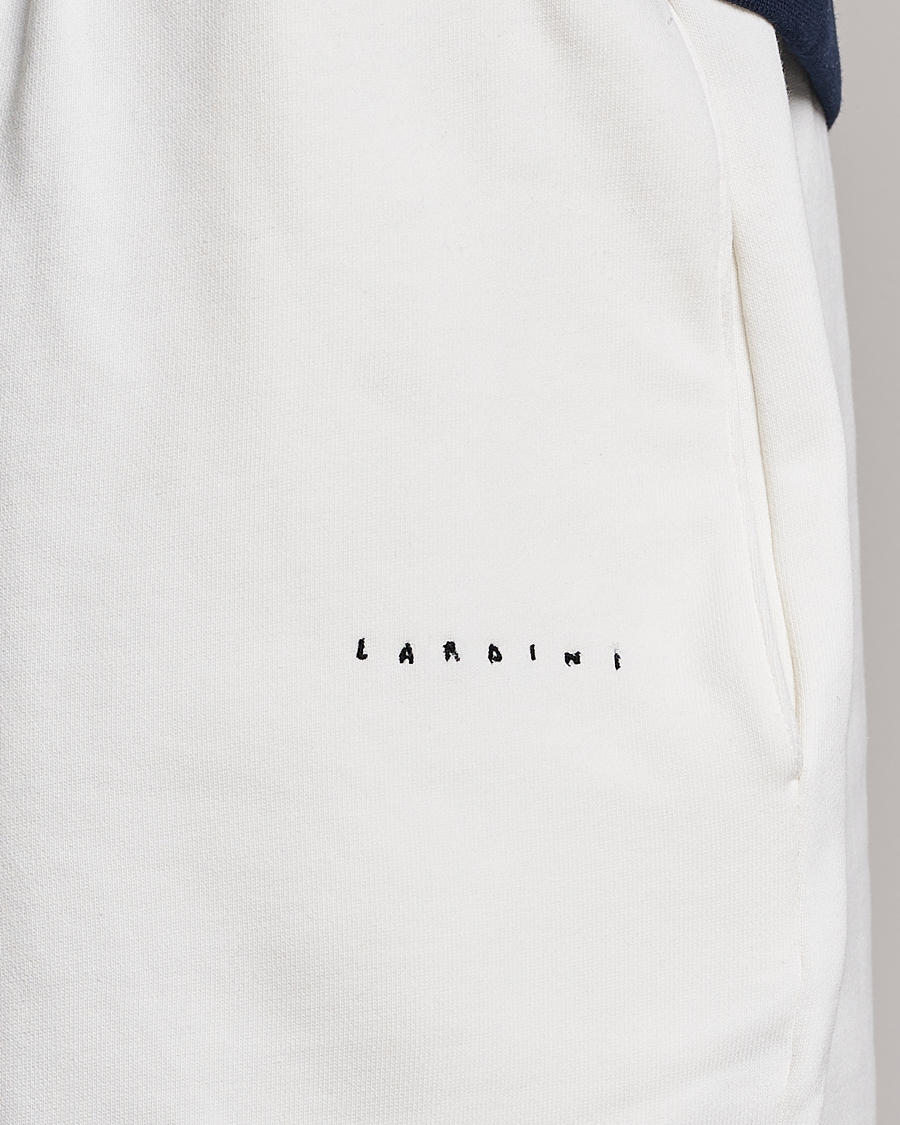 Herren | Shorts | Lardini | Cotton Embroidery Shorts White