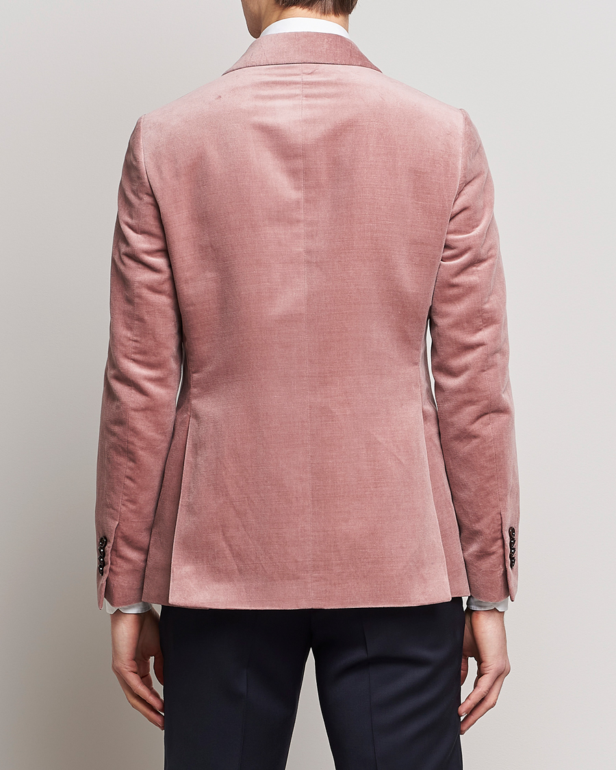 Herren | Sakkos | Lardini | Summer Velvet Dinner Jacket Soft Pink