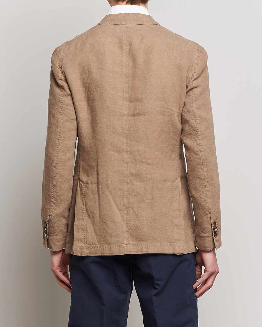 Herren | Sakkos | Lardini | Patch Pocket Linen Blazer Beige