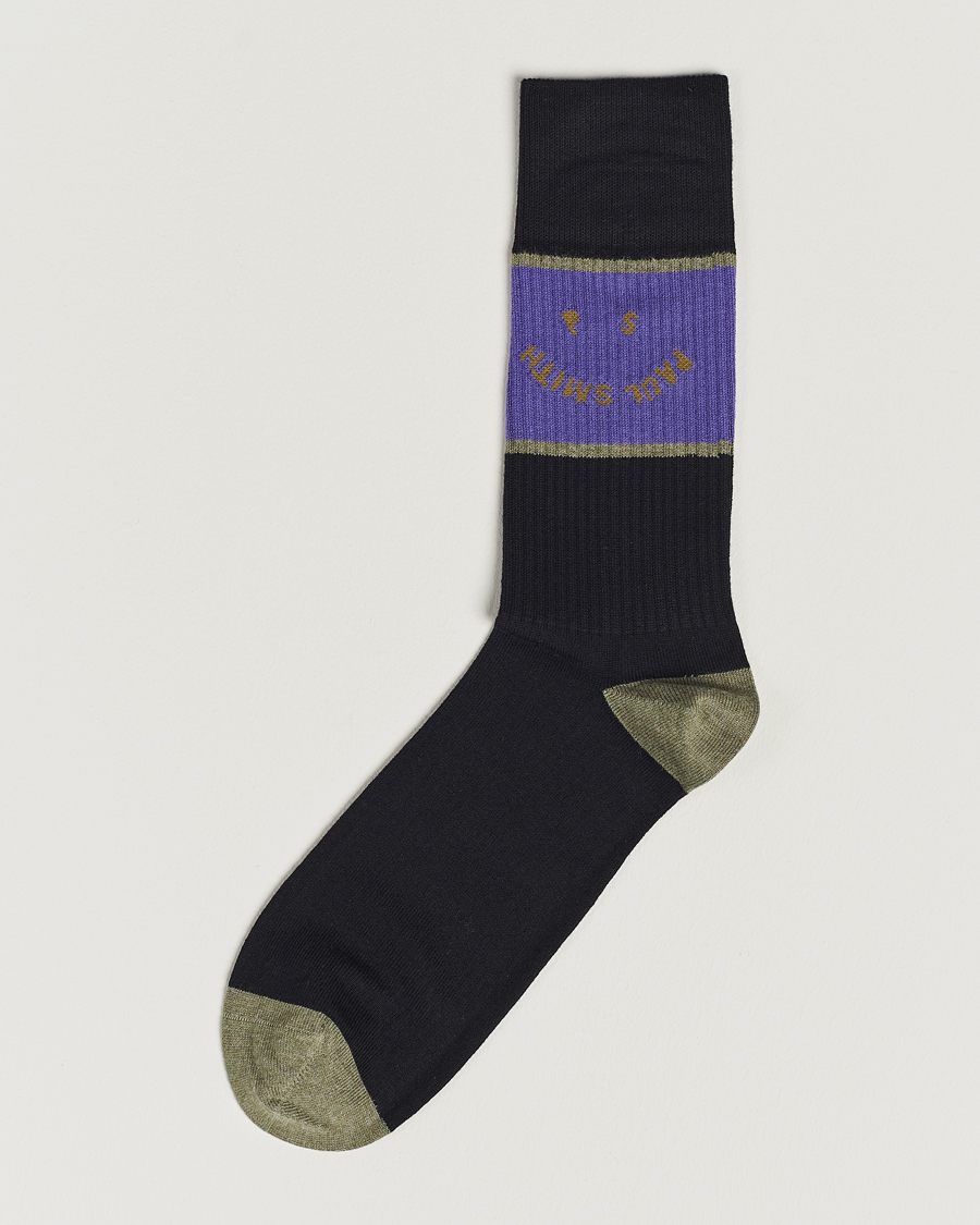 Herren | Unterwäsche | Paul Smith | PS Face Sock Black