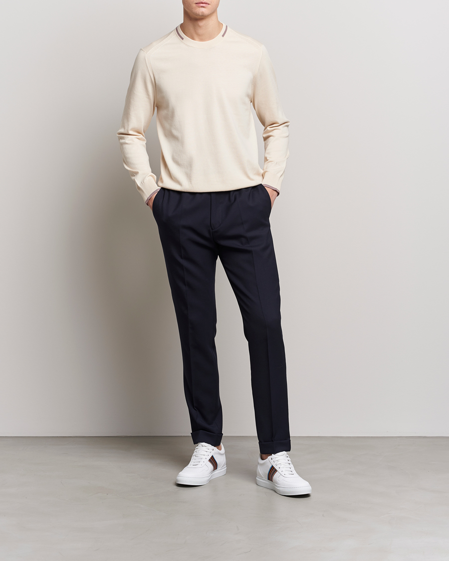 Herren | Pullover | Paul Smith | Organic Cotton Knitted Sweater Off White