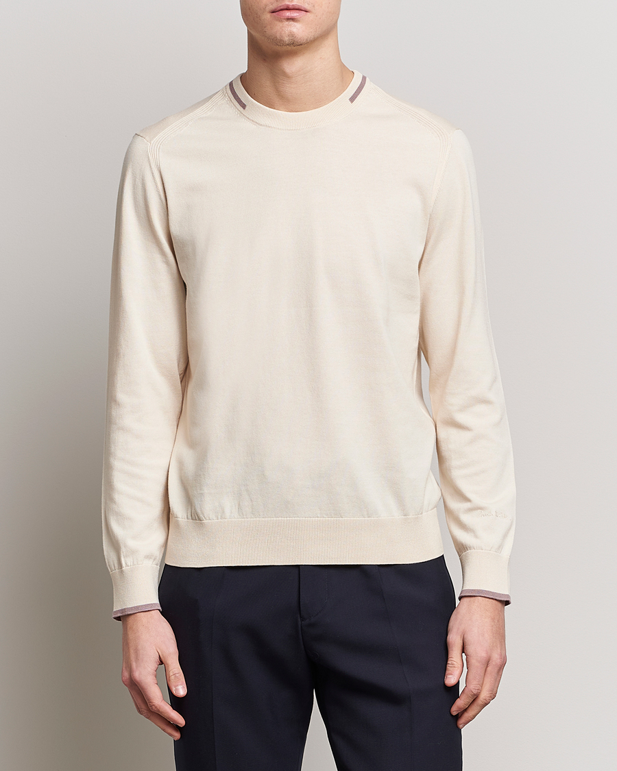 Herren | Pullover | Paul Smith | Organic Cotton Knitted Sweater Off White