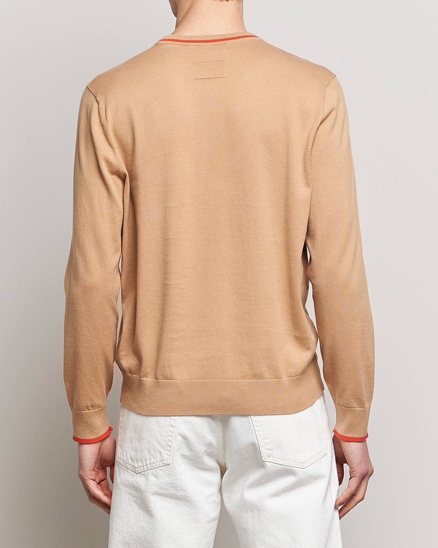 Herren | Pullover | Paul Smith | Organic Cotton Knitted Sweater Light Beige