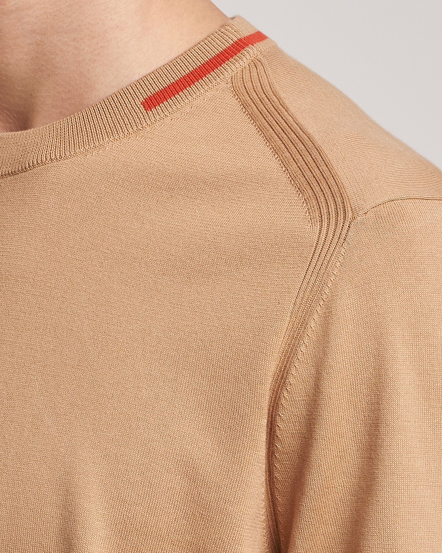 Herren | Pullover | Paul Smith | Organic Cotton Knitted Sweater Light Beige