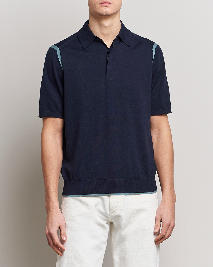 Herren | Poloshirts | Paul Smith | Organic Cotton Polo Dark Navy