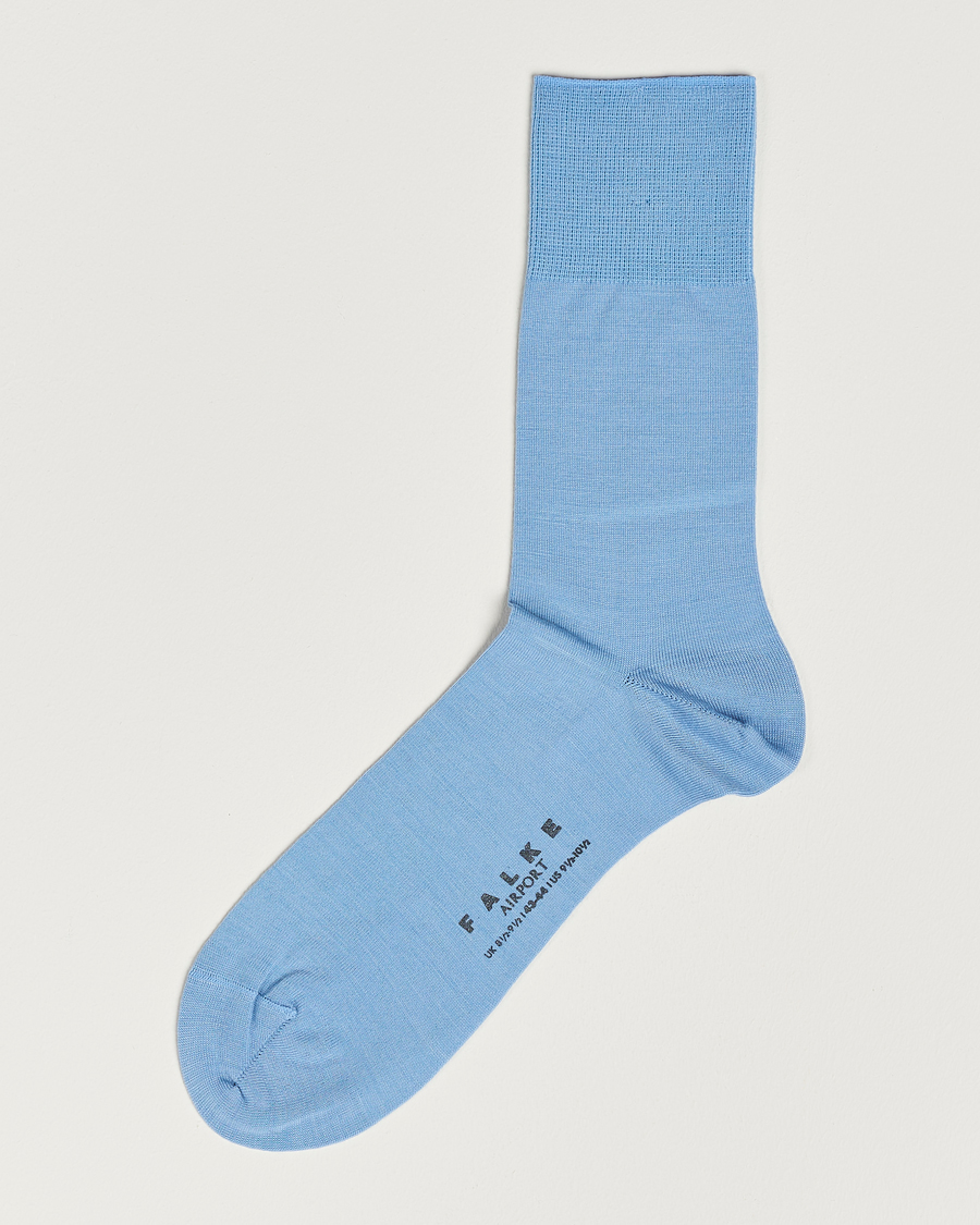 Herren | Unterwäsche | Falke | Airport Socks Cornflower Blue