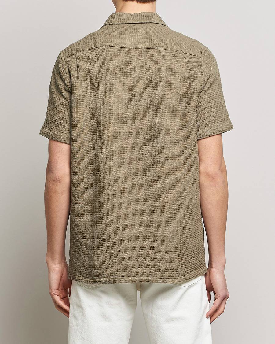 Herren | Hemden | Samsøe Samsøe | Samsøe & Samsøe Avan Organic Cotton Short Sleeve Shirt Brindle