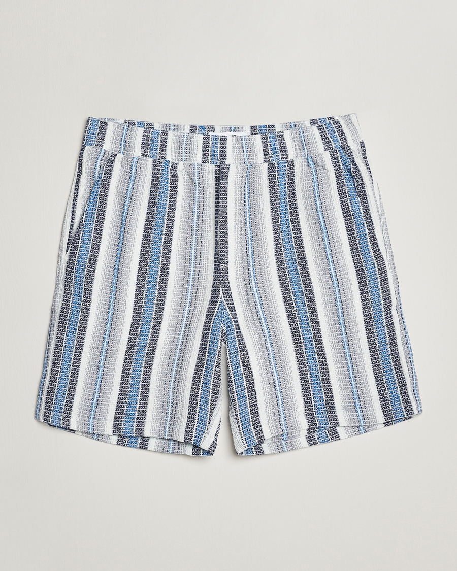 Herren | Shorts | Samsøe Samsøe | Samsøe & Samsøe Jabari Shorts Blue Stripe