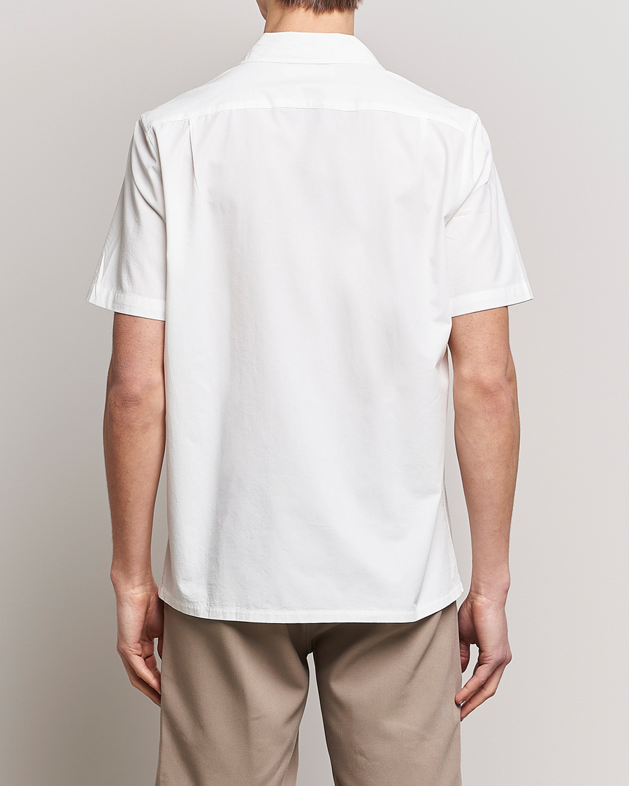 Herren | Hemden | Samsøe Samsøe | Samsøe & Samsøe Avan Organic Cotton Short Sleeve Shirt White