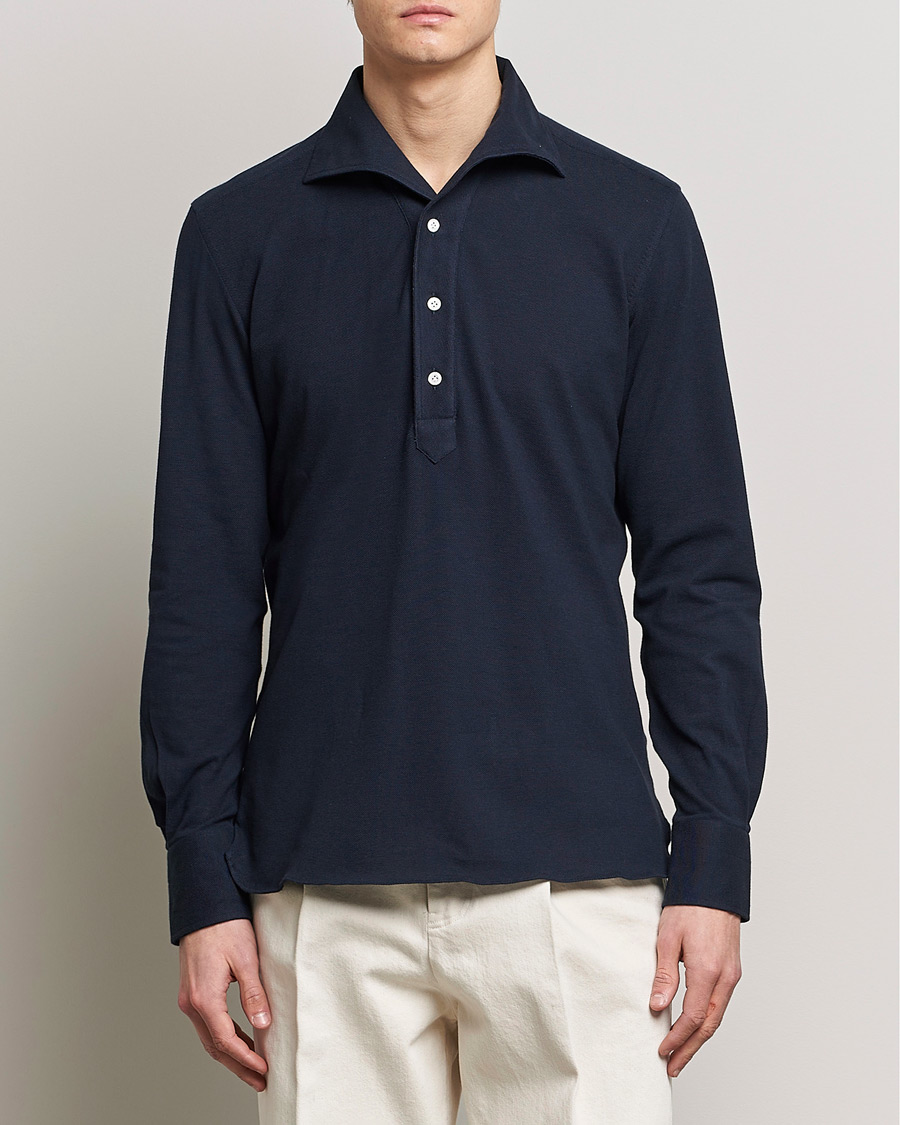 Herren | Hemden | 100Hands | Signature One Piece Jersey Polo Navy