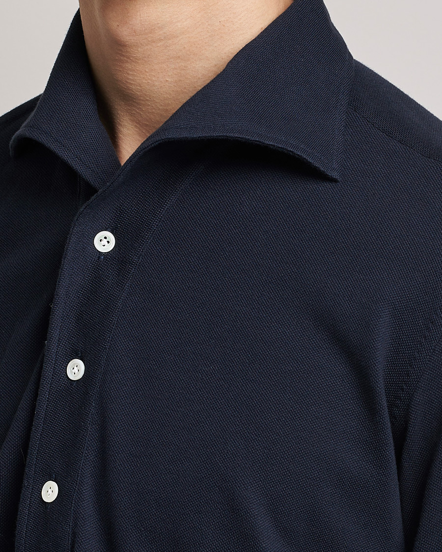 Herren | Hemden | 100Hands | Signature One Piece Jersey Polo Navy