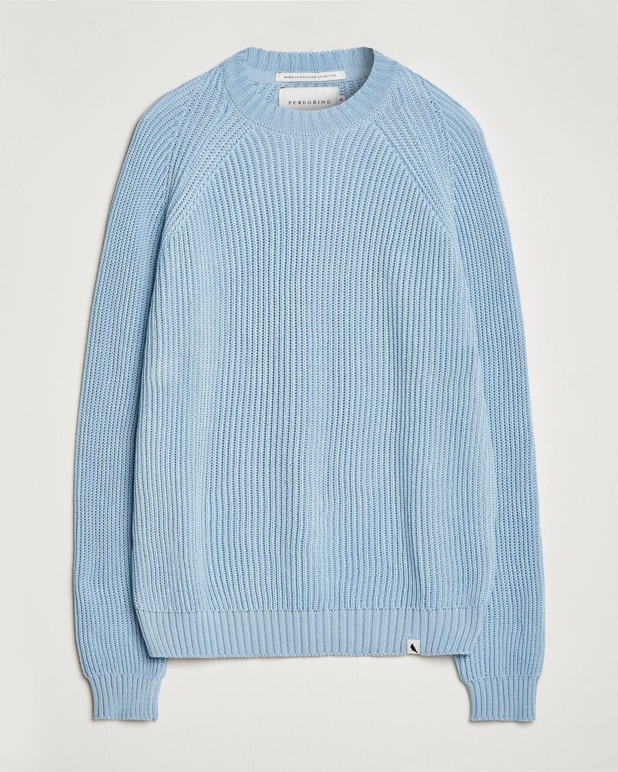 Herren | Pullover | Peregrine | Harry Organic Cotton Sweater Seafoam