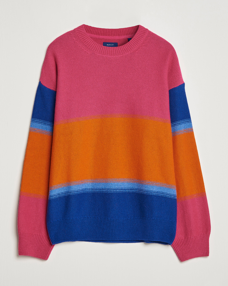 Herren | Pullover | GANT | Degraded Striped Knitted Sweater Multi