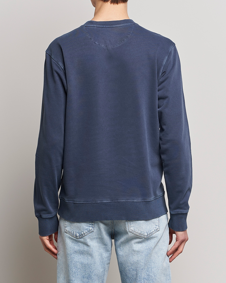 Herren | Pullover | GANT | Sunbleached Crew Neck Sweatshirt Evening Blue